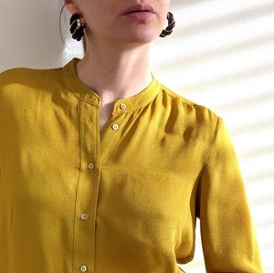 Massimo Dutti Button Up Blouse